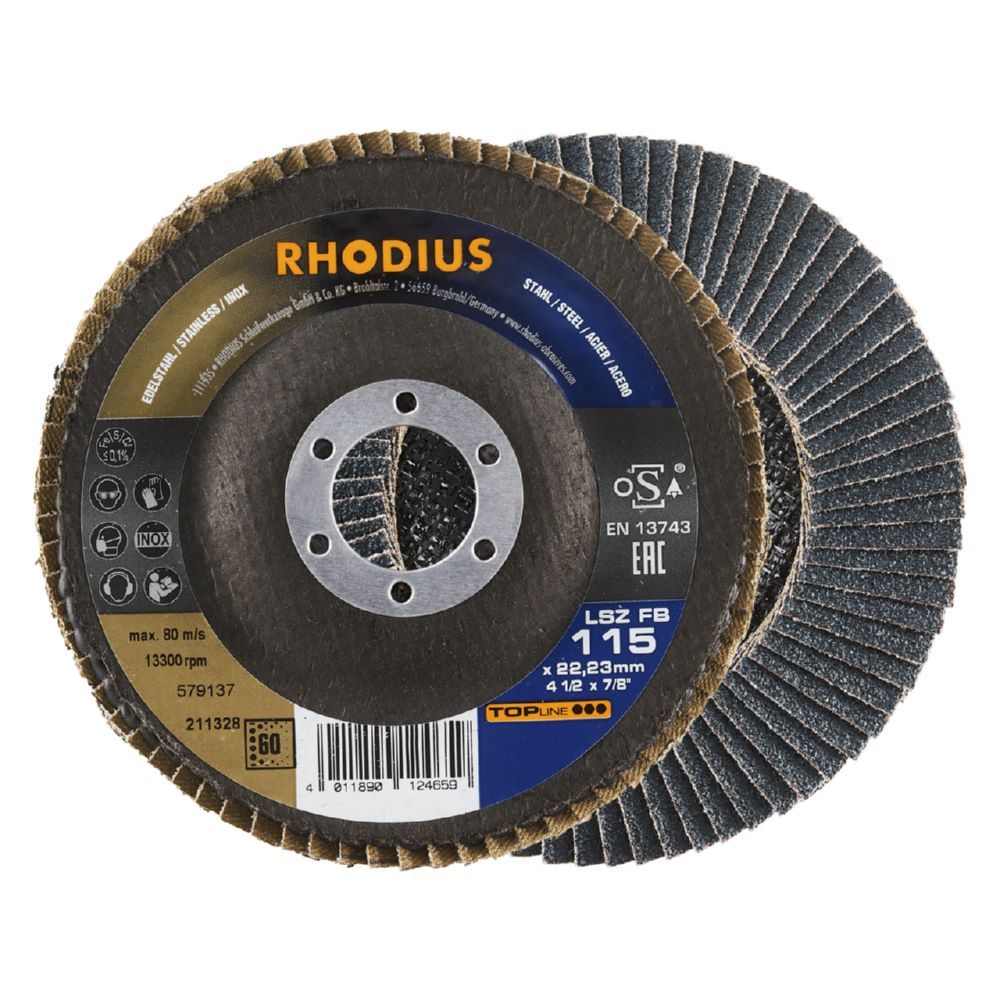 Produktbild Rhodius LSZ FB Fächerschleifscheibe K 60