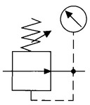 Produktbild Riegler Druckregler Edelstahl 1.4404 nicht rücksteuerbar G1/4 1,0 bis 15 bar bild 3