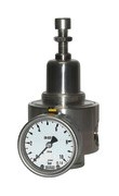 Produktbild Riegler Druckregler Edelstahl 1.4404 rücksteuerbar G1/4 0,5 bis 8 bar
