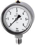 Produktbild RIEGLER Manometer CrNi-Stahl Sicherheitsa. G 1/2 radial unten 0 bis 60,0 bar 100 mm