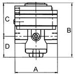 Produktbild RIEGLER Präzisionsdruckregler pneumatisch ferngesteuert G1/2 0,05 bis 7 bar bild 2