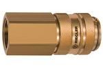 Produktbild RIEGLER Schnellverschlusskupplung NW 19 Messing blank G3/4 IG