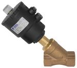 Produktbild RIEGLER Schrägsitzventil Bronze ohne Namur Schnittstelle G1.1/2 maximal 16 bar