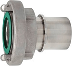 Produktbild Riegler Storz Kupplung Stutzen Schaleneinband ES V4A Größe 110-A LW100