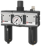 Produktbild Riegler Wartungseinheit 3 teilig multifix mit PC Behälter und Schutzkorb BG4 G1