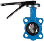 Produktbild RIEGLER Zwischenflansch Absperrklappe Handhebel DN150