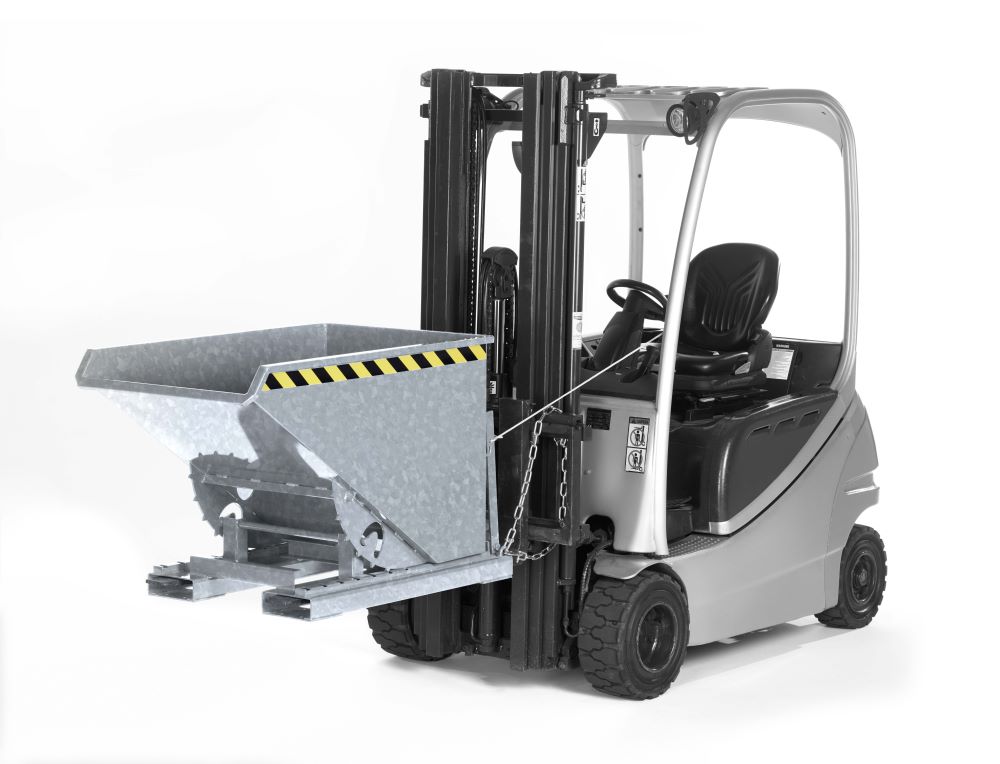 Produktbild RR Muldenkipper Abrollkipper Typ RAM30 770x1340x825 verzinkt bild 2