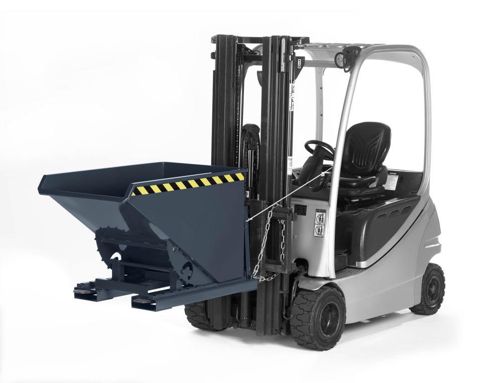 Produktbild RR Muldenkipper Abrollkipper Typ RAM60 1070x1340x825 RAL7016 bild 2