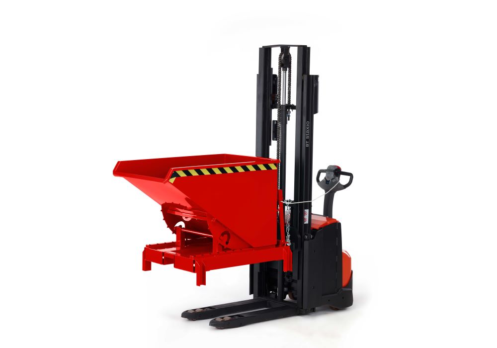 Produktbild RR Abrollkipper Muldenkipper Typ RAM-DST 30 770x1340x825 RAL3000 bild 2