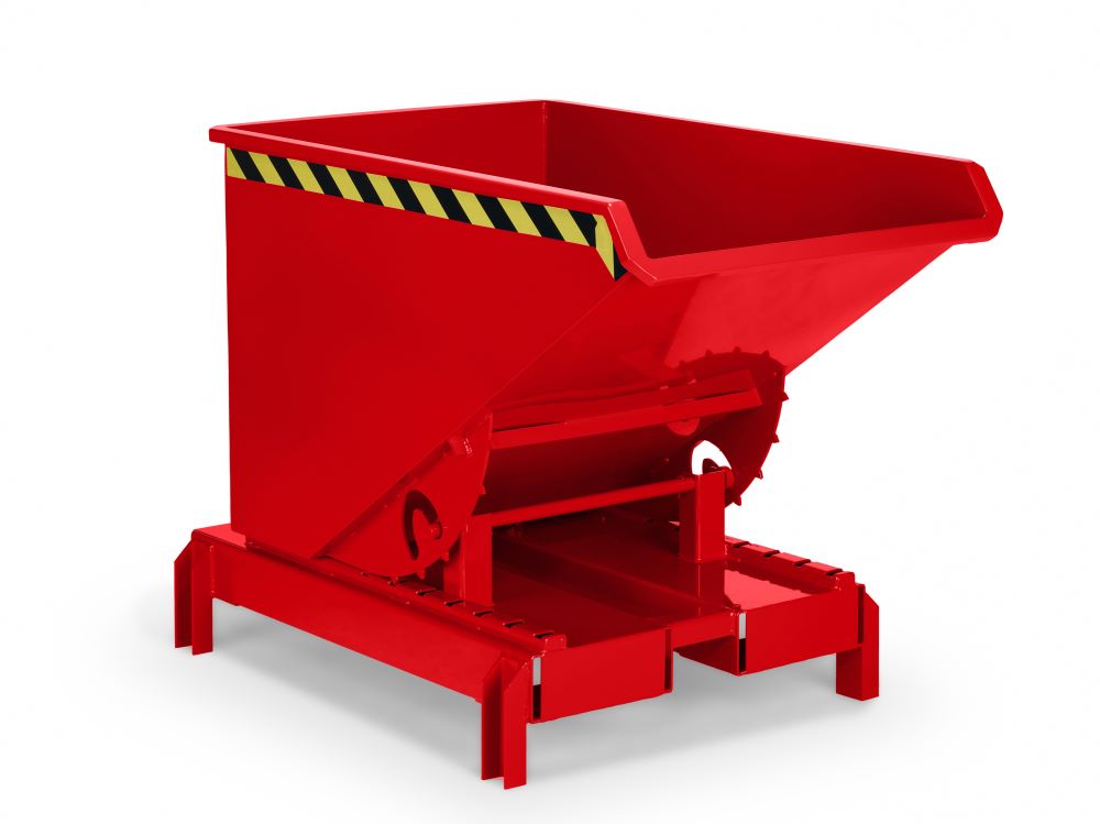 Produktbild RR Abrollkipper Muldenkipper Typ RAM-DST 60 1070x1340x825 RAL3000