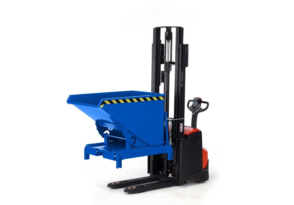 Produktbild RR Abrollkipper Muldenkipper Typ RAM-DST 60 1070x1340x825 RAL5010 bild 2