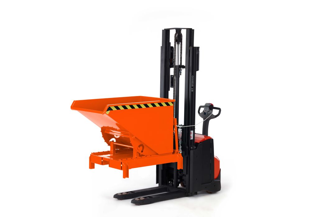 Produktbild RR Abrollkipper Muldenkipper Typ RAM-DST 30 770x1340x825 RAL5018 bild 2