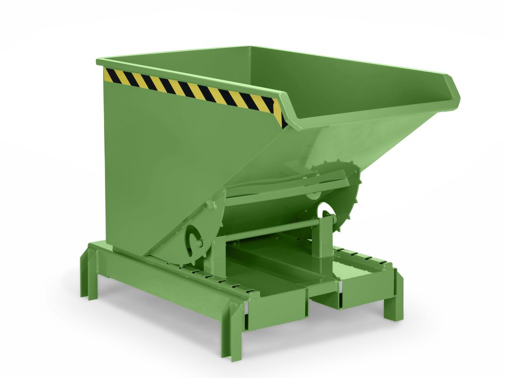 Produktbild RR Abrollkipper Muldenkipper Typ RAM-DST 60 1070x1340x825 RAL6011