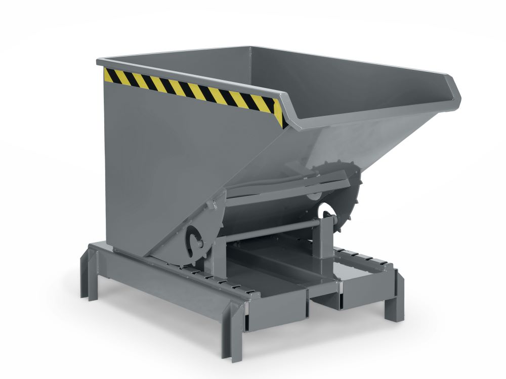 Produktbild RR Abrollkipper Muldenkipper Typ RAM-DST 60 1070x1340x825 RAL7005