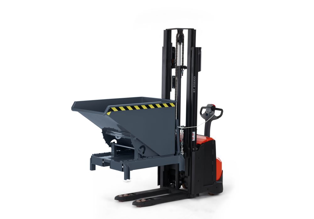 Produktbild RR Abrollkipper Muldenkipper Typ RAM-DST 60 1070x1340x825 RAL7016 bild 2