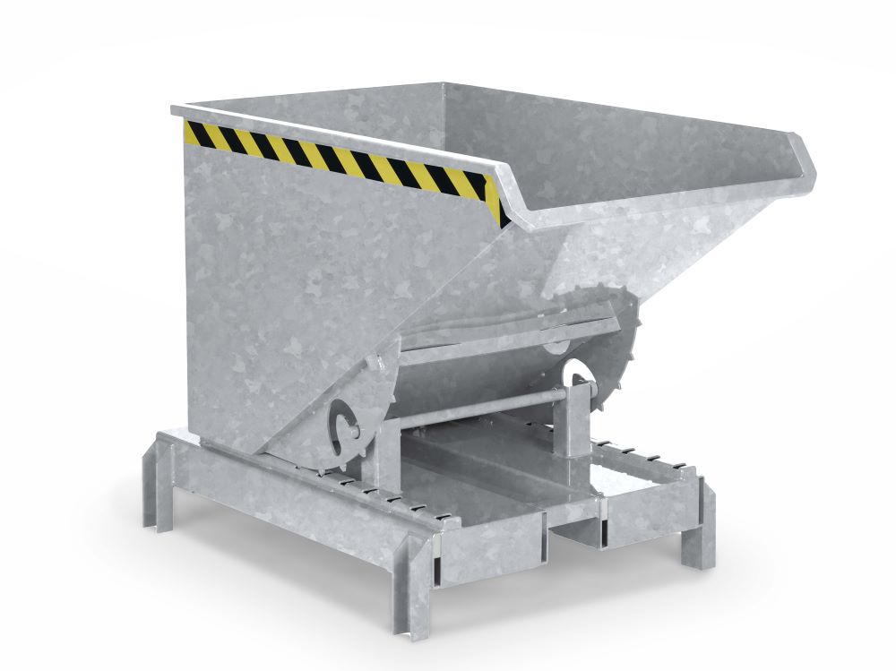 Produktbild RR Abrollkipper Muldenkipper Typ RAM-DST 60 1070x1340x825 verzinkt