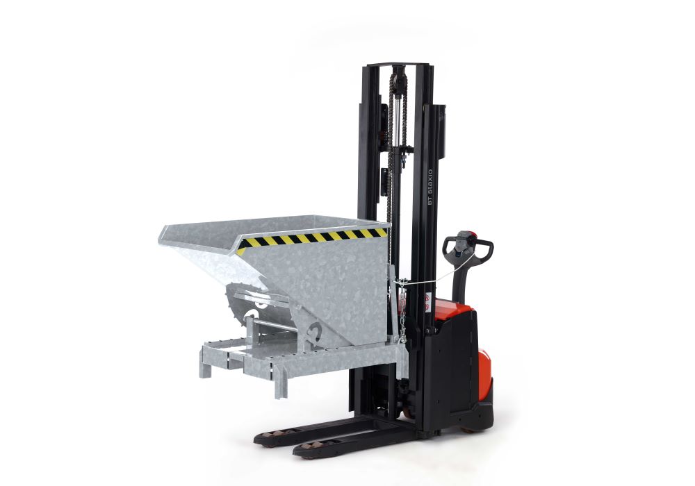 Produktbild RR Abrollkipper Muldenkipper Typ RAM-DST 60 1070x1340x825 verzinkt bild 2