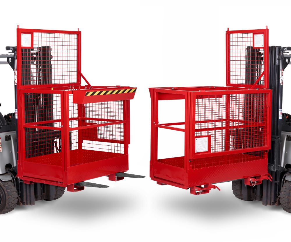 Produktbild RR Arbeitskorb Typ RAK-Duo 1200x800x1950 RAL3000 bild 4