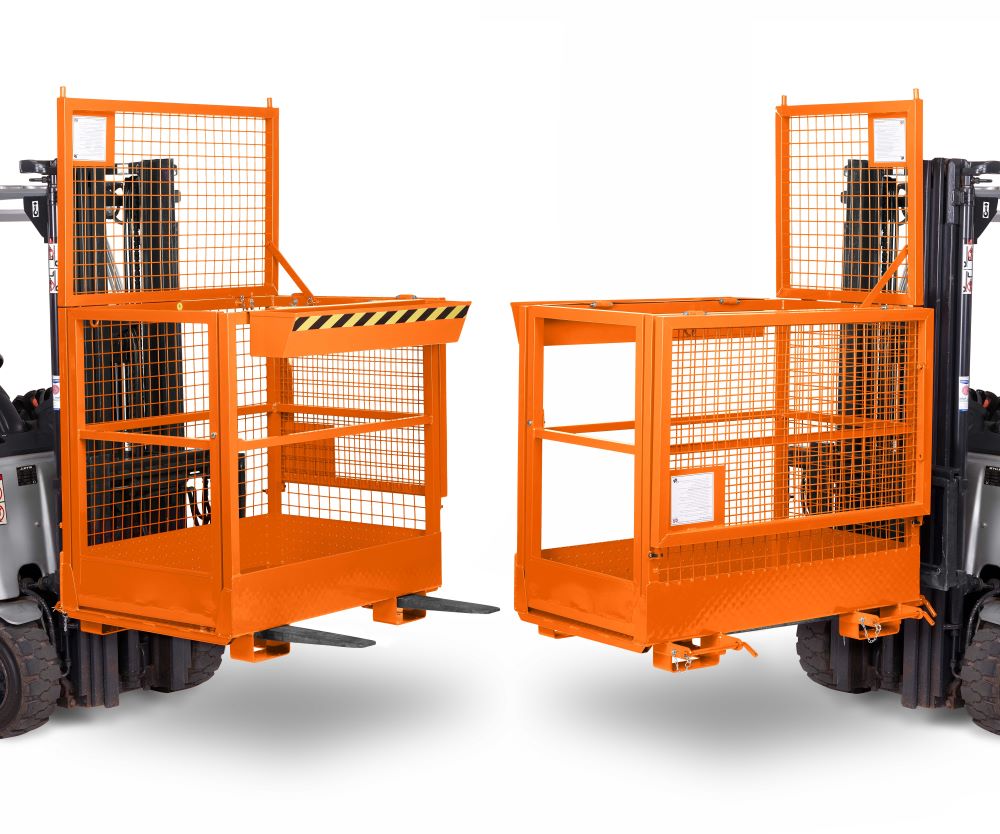 Produktbild RR Arbeitskorb Typ RAK-Duo 1200x800x1950 RAL2004 bild 4