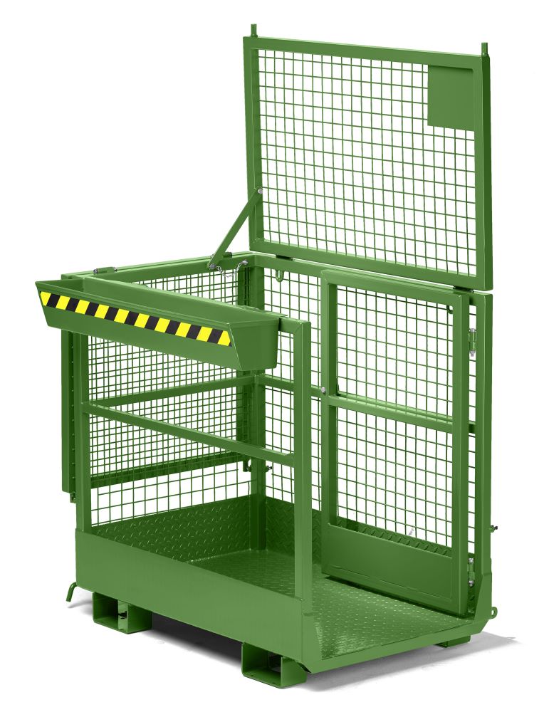 Produktbild RR Arbeitskorb Typ RAK-Duo 1200x800x1950 RAL6011