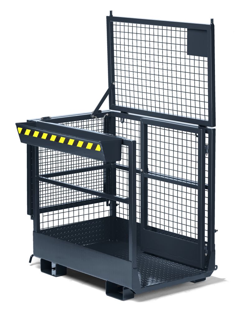 Produktbild RR Arbeitskorb Typ RAK Duo 1200x800x1950 RAL7016 bild 1