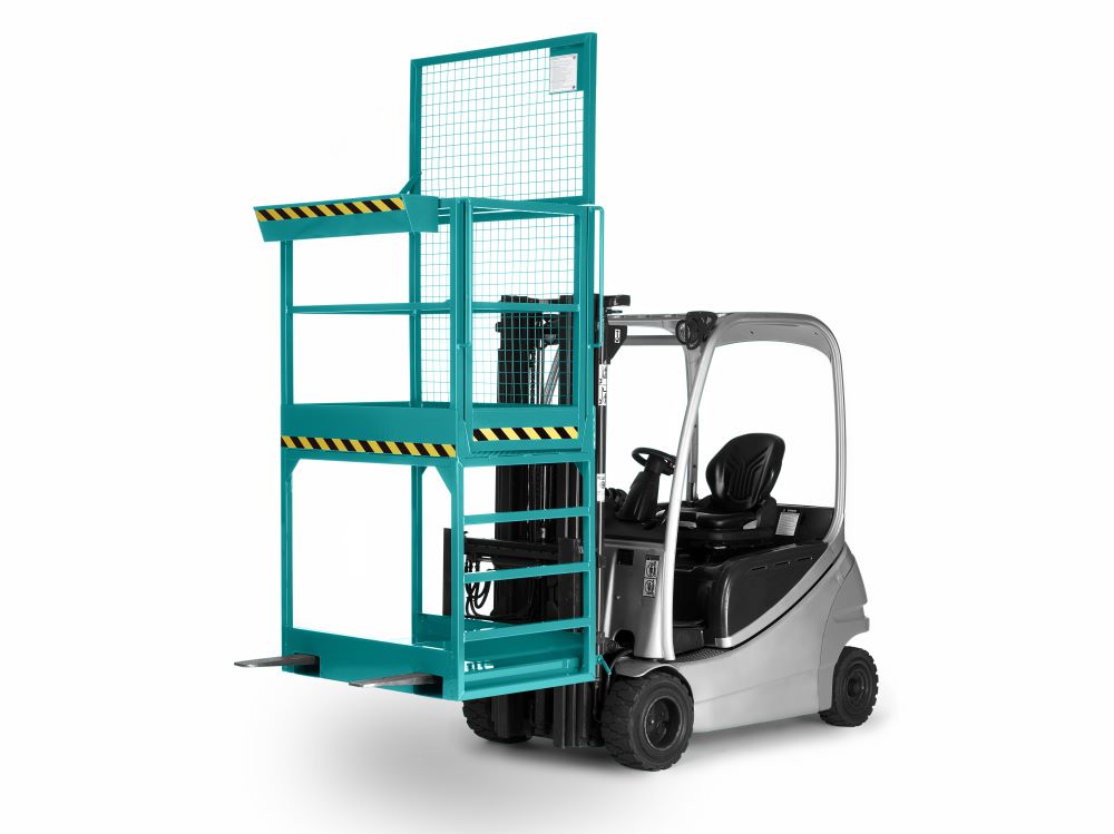 Produktbild RR Arbeitskorb Typ RAK High 1200x800x2910 RAL5018 bild 2