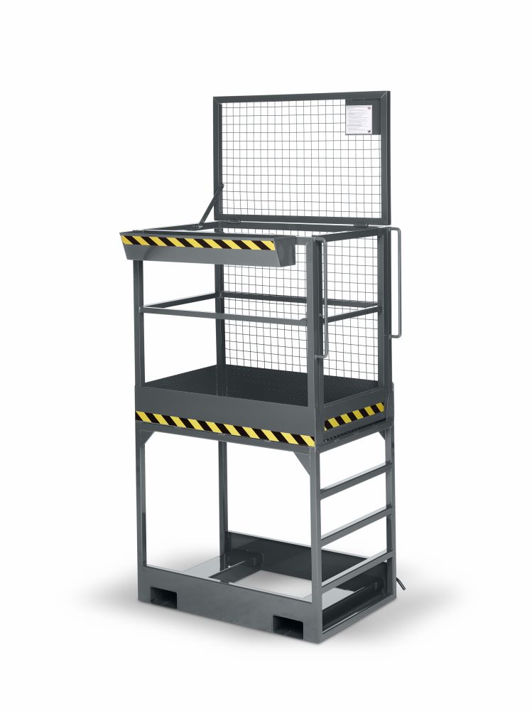 Produktbild RR Arbeitskorb Typ RAK High 1200x800x2910 RAL7005