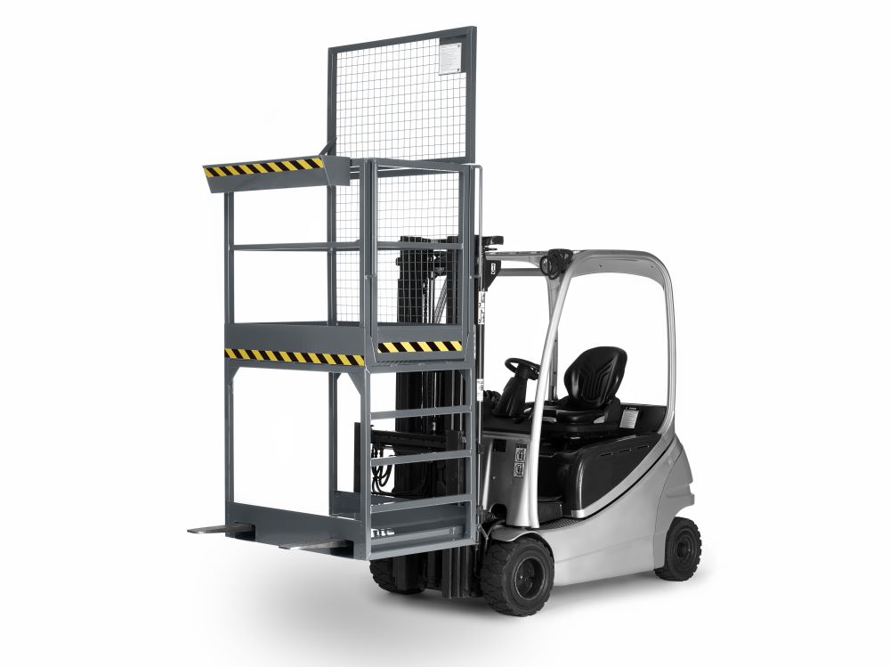 Produktbild RR Arbeitskorb Typ RAK High 1200x800x2910 RAL7005 bild 2