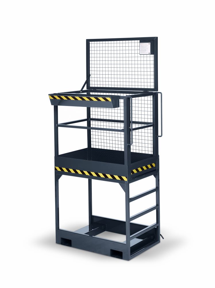 Produktbild RR Arbeitskorb Typ RAK High 1200x800x2910 RAL7016