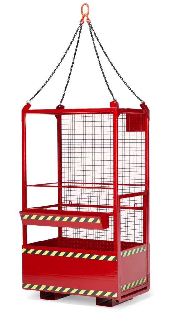 Produktbild RR Arbeitskorb Typ RAK kranbar 1200x800x2200 RAL3000
