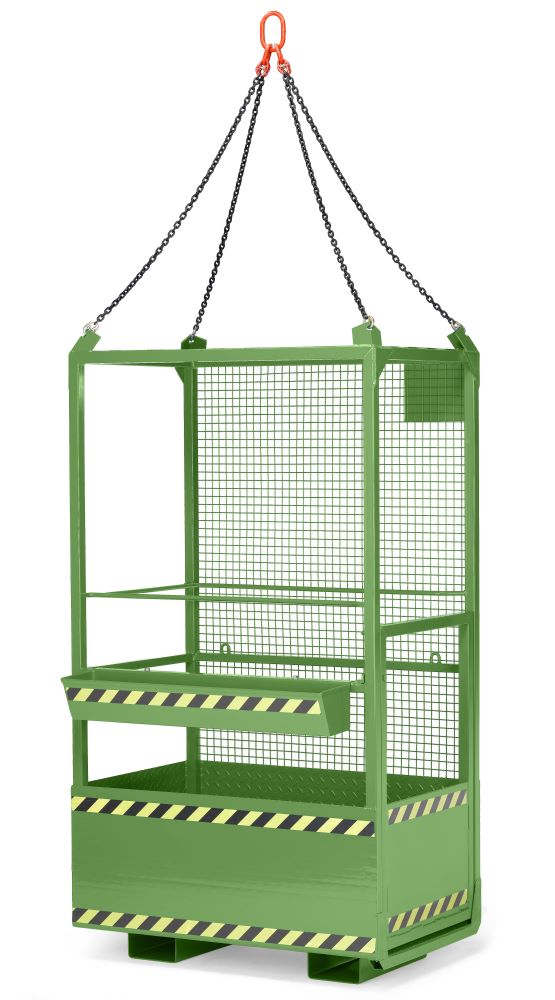 Produktbild RR Arbeitskorb Typ RAK-kranbar 1200x800x2200 RAL6011