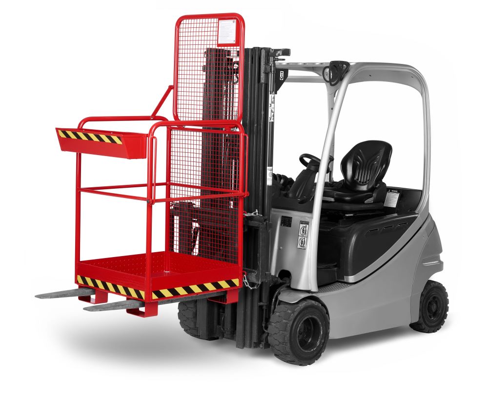 Produktbild RR Arbeitskorb Typ RAK One800x800x1900 RAL3000 bild 2