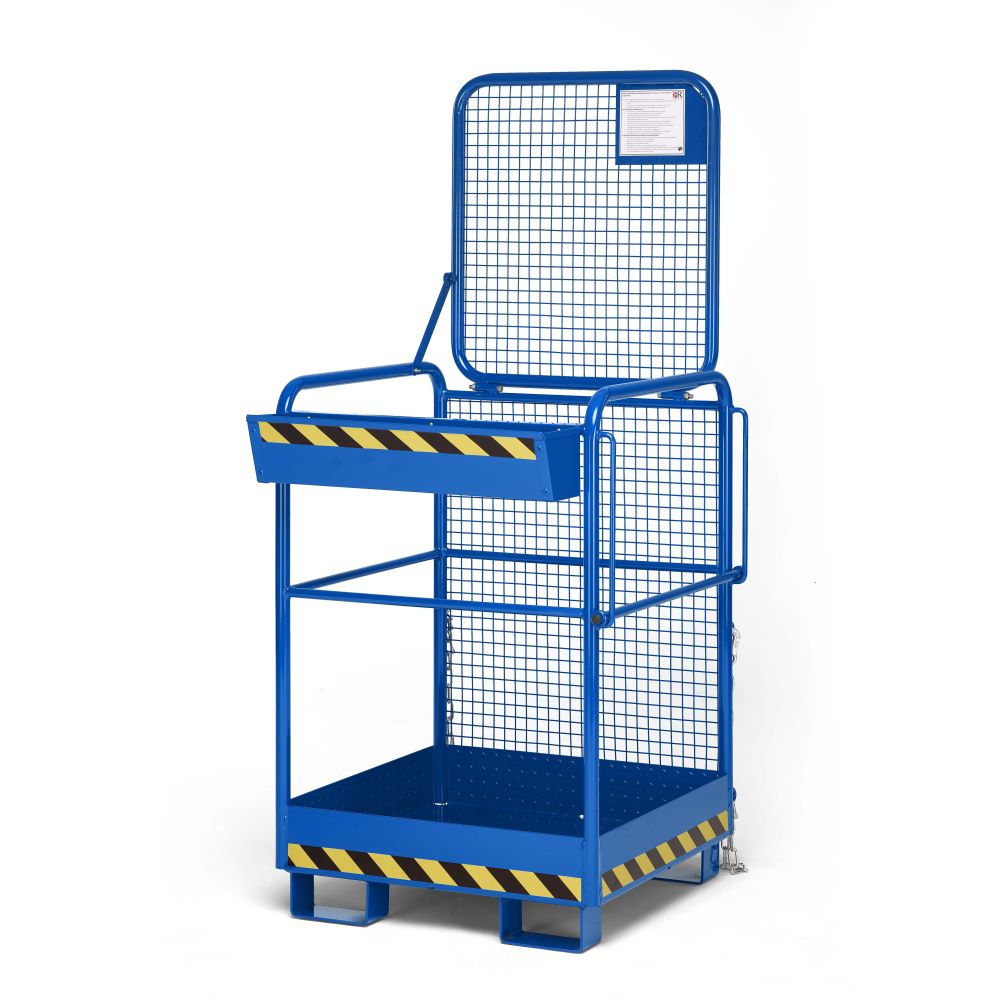 Produktbild RR Arbeitskorb Typ RAK One 800x800x1900 RAL 5010