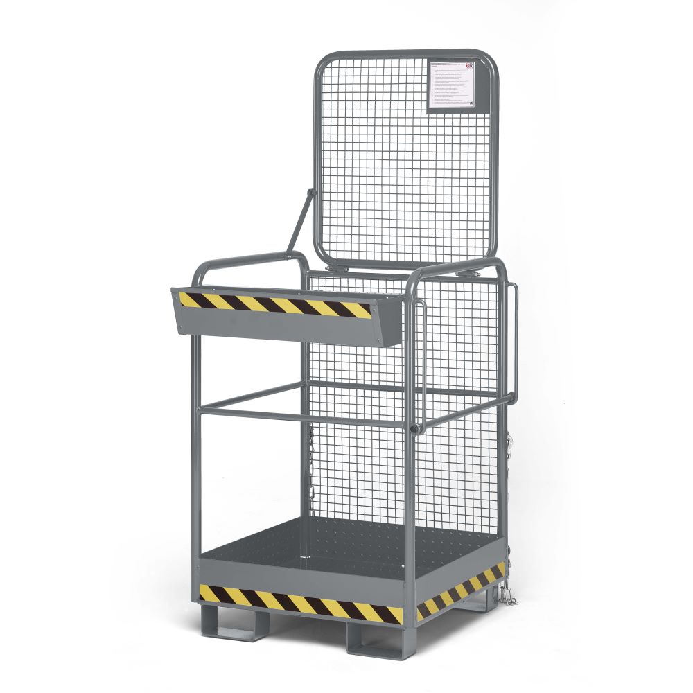 Produktbild RR Arbeitskorb Typ RAK-One 800x800x1900 RAL7005