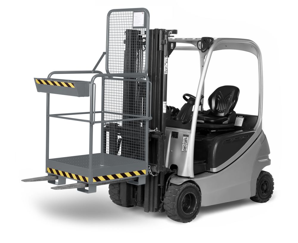 Produktbild RR Arbeitskorb Typ RAK-One 800x800x1900 RAL7005 bild 2