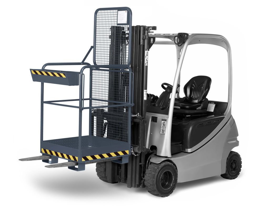 Produktbild RR Arbeitskorb Typ RAK One 800x800x1900 RAL7016 bild 2