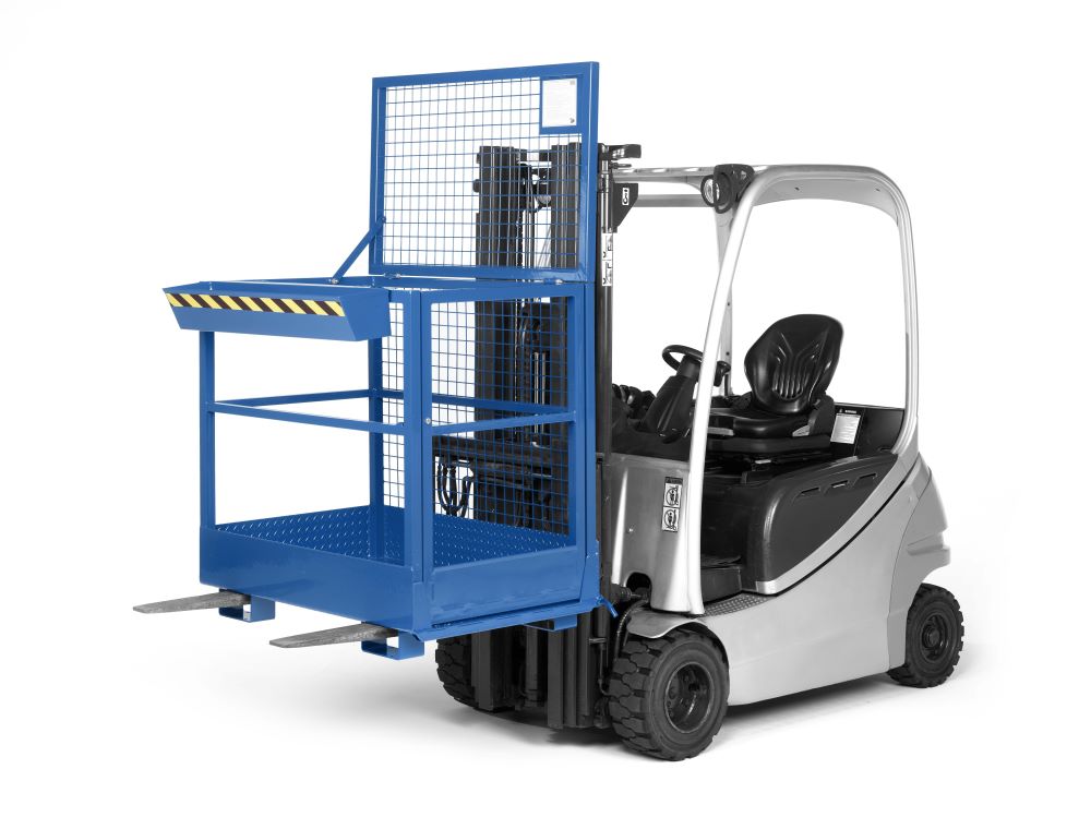 Produktbild RR Arbeitskorb Typ RAK RAL 5010 1200x800x1900 bild 2