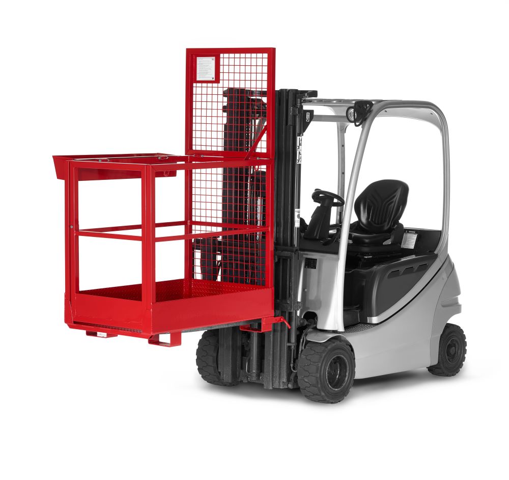 Produktbild RR Arbeitskorb Typ RAK Slim 800x1200x1900 RAL3000 bild 2