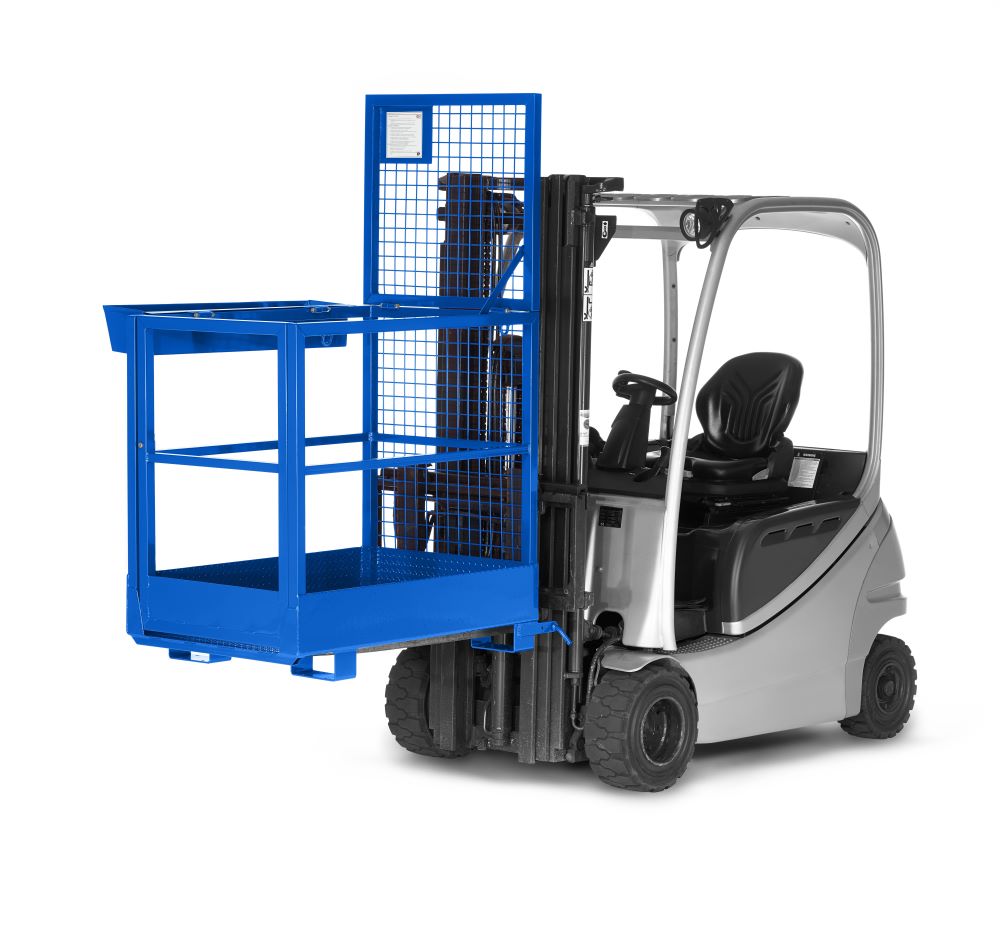 Produktbild RR Arbeitskorb Typ RAK Slim 800x1200x1900 RAL 5010 bild 2