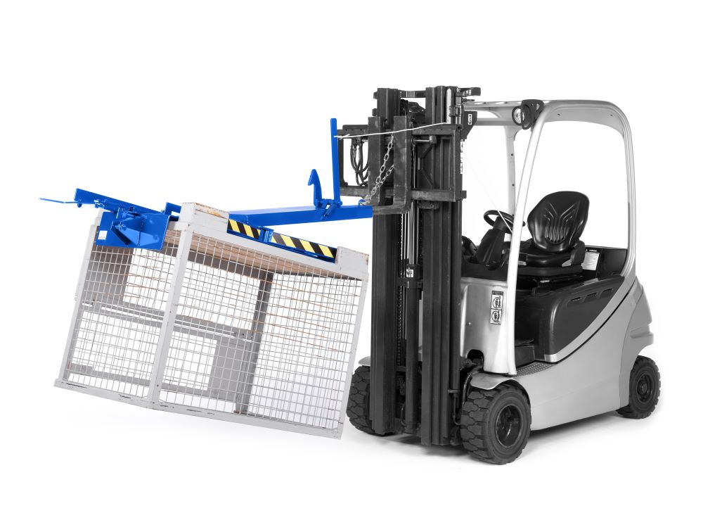 Produktbild RR Gitterboxwender Typ RGW RAL 5010 Traglast 450kg bild 2