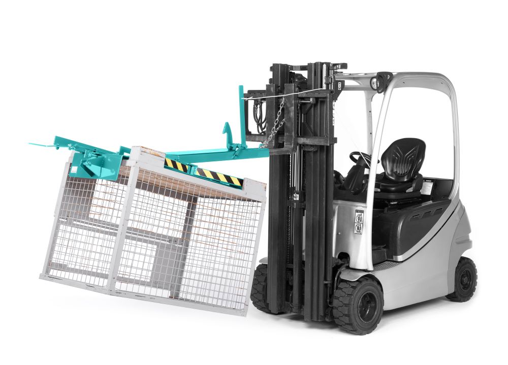 Produktbild RR Gitterboxwender Typ RGW RAL5018 Traglast 450kg bild 2