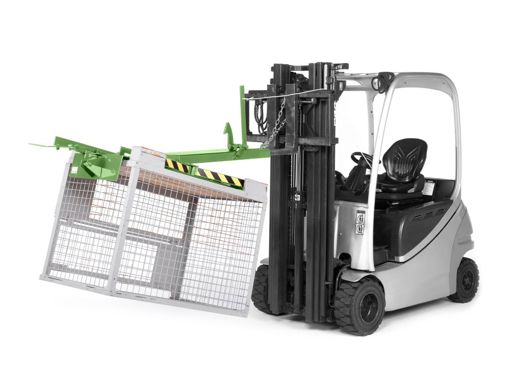 Produktbild RR Gitterboxwender Typ RGW Traglast 450kg RAL6011 bild 2