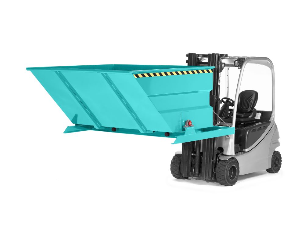 Produktbild RR Muldenkipper Großraumkipper Typ RGK400 2200x2380x1295 RAL5018 bild 2