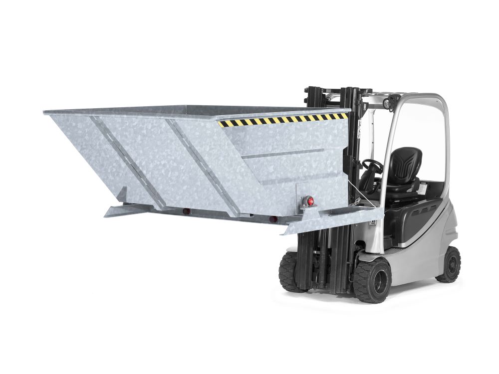 Produktbild RR Muldenkipper Großraumkipper Typ RGK400 2200x2380x1295 verzinkt bild 2