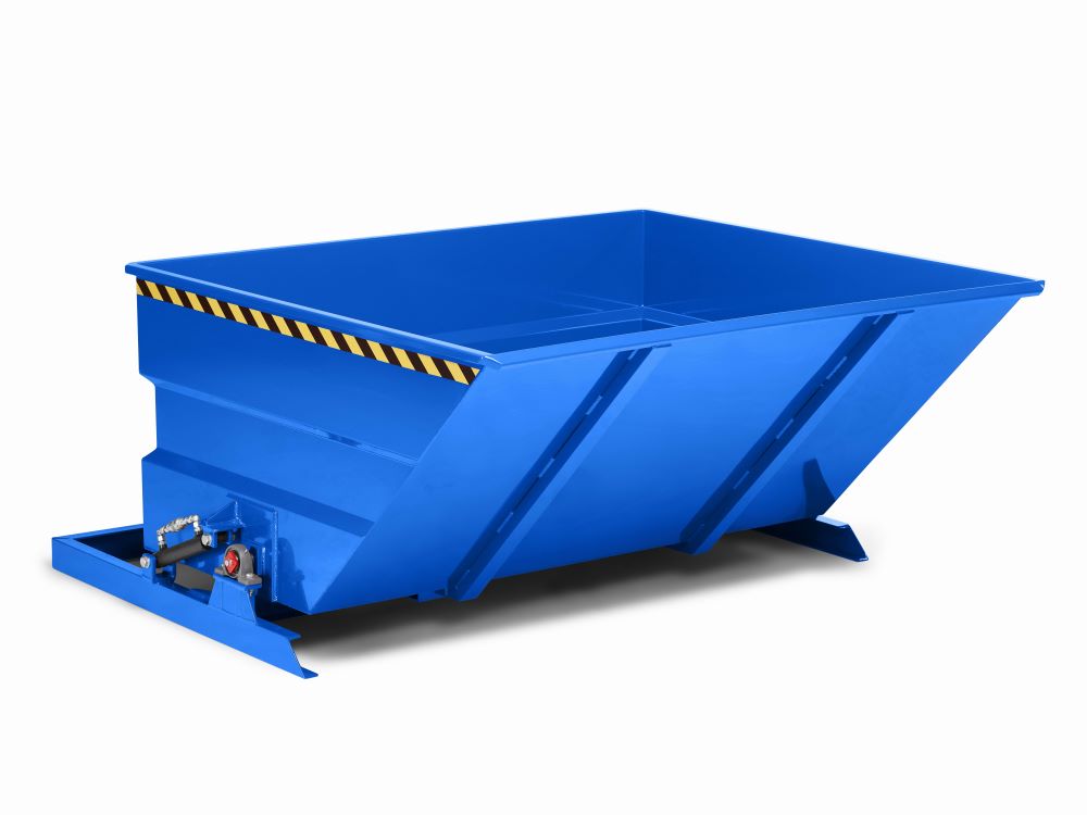 Produktbild RR Muldenkipper Großraumkipper Typ RGK500 2200x2380x1545 RAL5010 bild 1