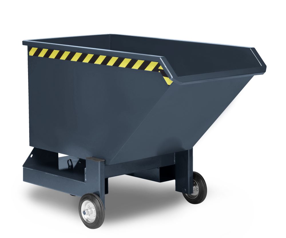 Produktbild RR Kastenwagen Muldenkipper Typ RKW 100 1240x1660x1250 RAL7016