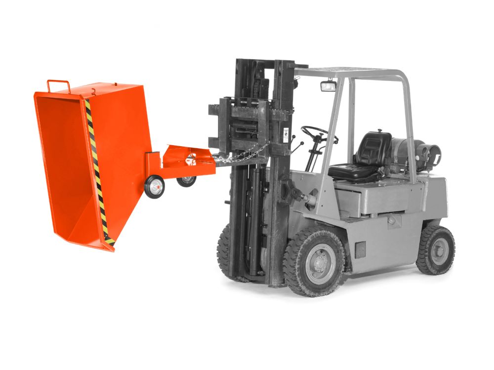 Produktbild RR Kastenwagen Typ RKW 80 1040 x 1660 x 1250 mm orange bild 2