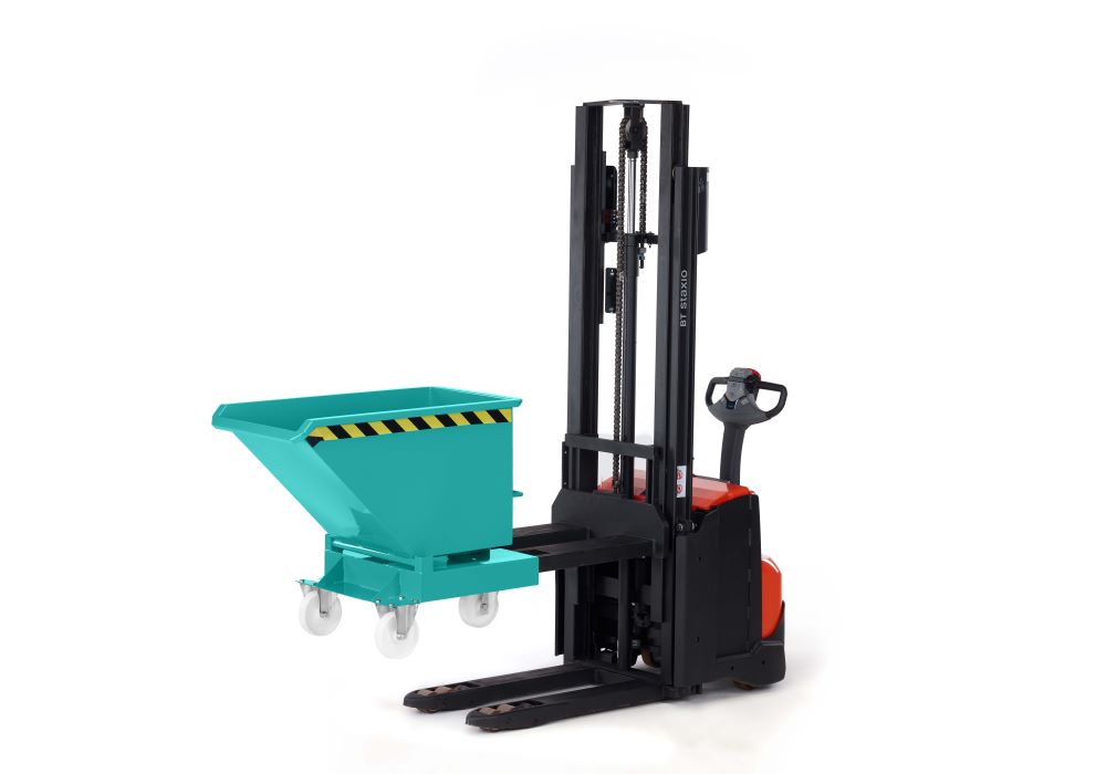 Produktbild RR Kastenwagen Muldenkipper Typ RKW-DST 40 930x1440x1000 RAL2004 bild 2