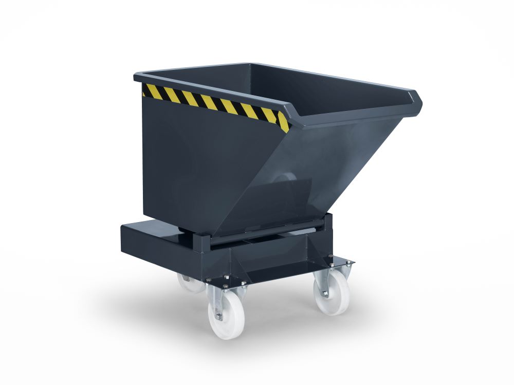 Produktbild RR Kastenwagen Muldenkipper Typ RKW-DST 40 930x1440x1000 RAL7016