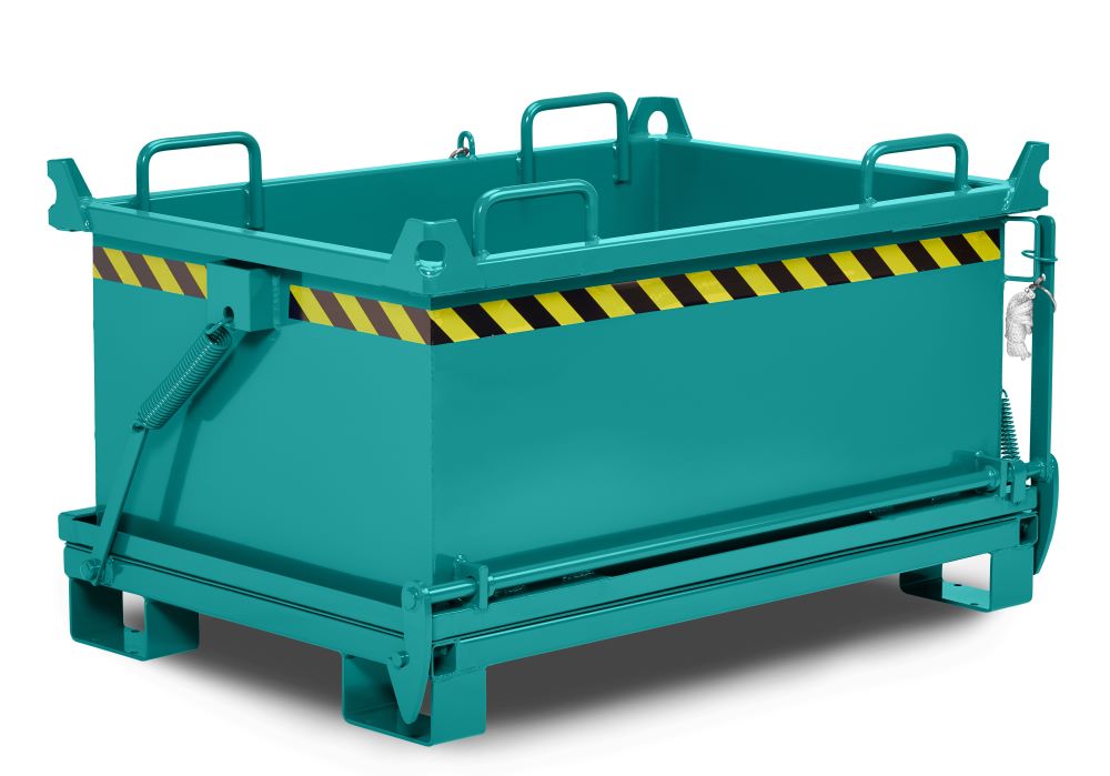 Produktbild RR Klappbodenbehälter Typ RBB-75 1370x910x1040 RAL5018